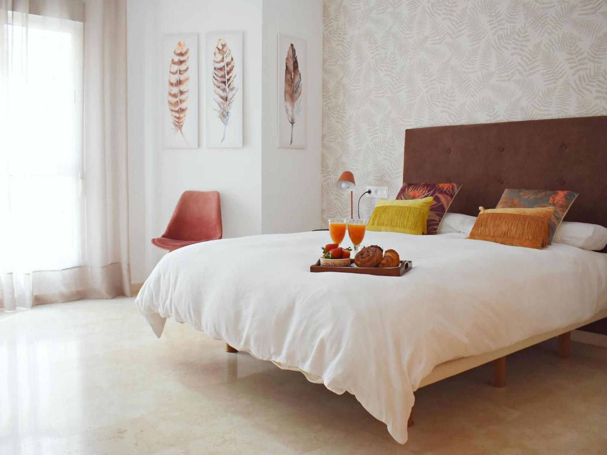 Fantastico Apartamento De Dos Dormitorios En El Soho Malaga Bagian luar foto