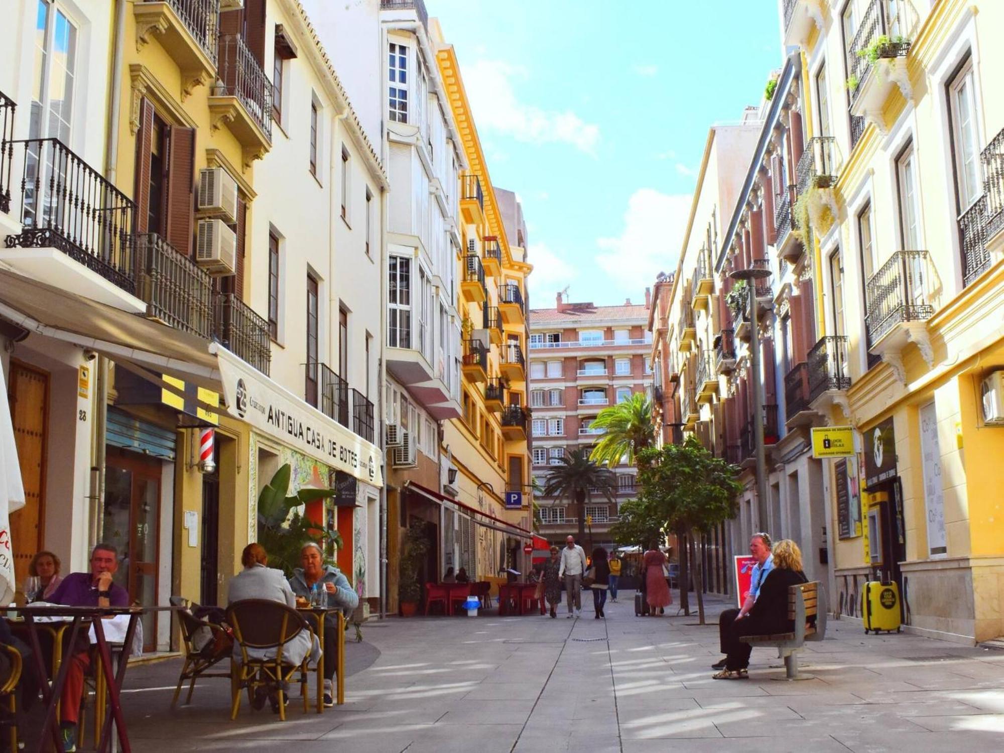 Fantastico Apartamento De Dos Dormitorios En El Soho Malaga Bagian luar foto